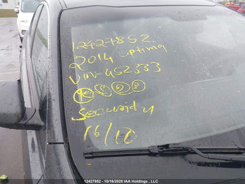 2014 Kia Optima Lx VIN: KNAGM4A79E5452333 Lot: 12427852