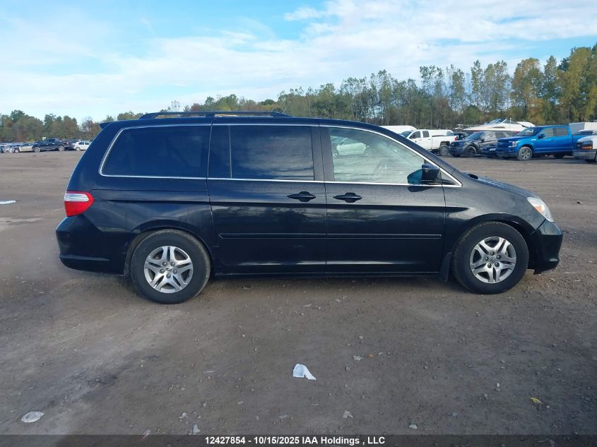 2006 Honda Odyssey Exl VIN: 5FNRL38756B511263 Lot: 12427854