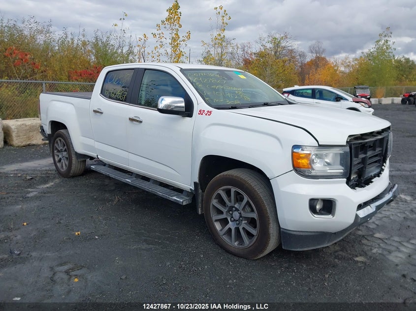 1GTG6EEN8J1101412 2018 GMC Canyon Denali auction photo 1