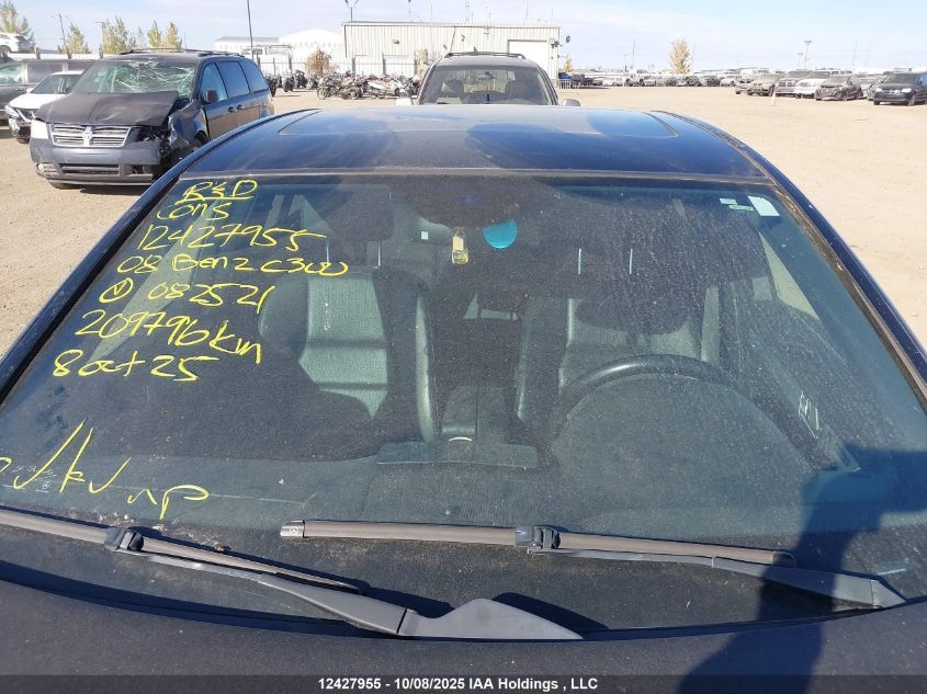 2008 Mercedes-Benz C 300 300 VIN: WDDGF54X78F082521 Lot: 12427955