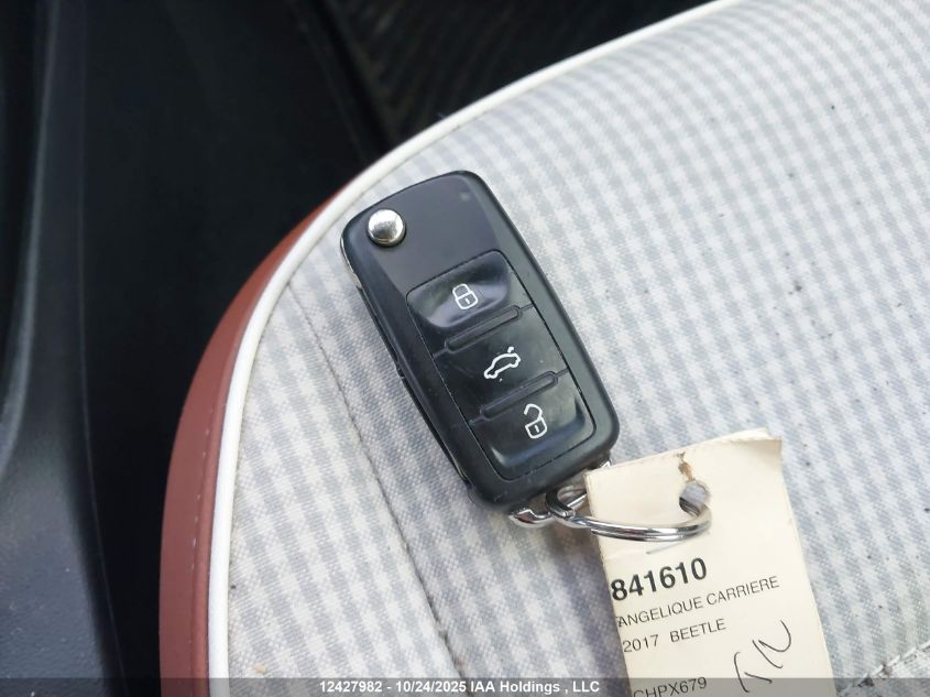 2017 Volkswagen Beetle 1.8 Tsi Classic/1.8 Tsi Pink Edition/1.8 Tsi Trendline VIN: 3VWJ17AT0HM600901 Lot: 12427982