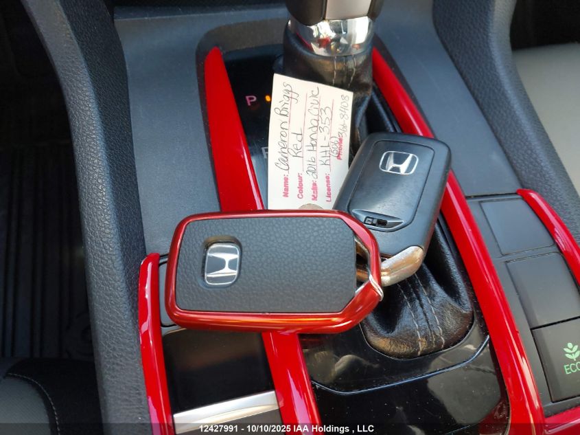 2016 Honda Civic Ex VIN: 2HGFC3B37GH427581 Lot: 12427991