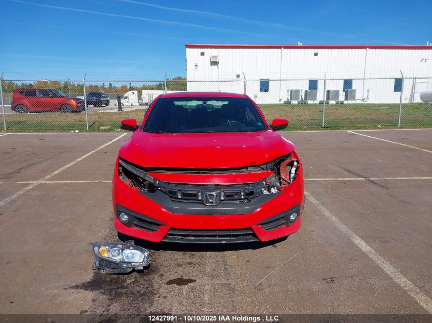 2016 Honda Civic Ex VIN: 2HGFC3B37GH427581 Lot: 12427991