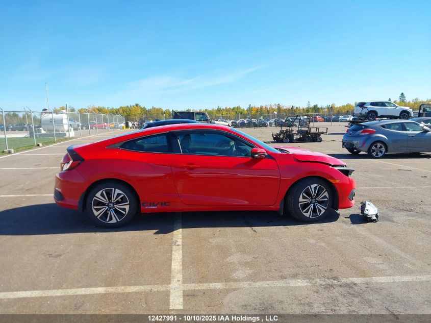 2016 Honda Civic Ex VIN: 2HGFC3B37GH427581 Lot: 12427991