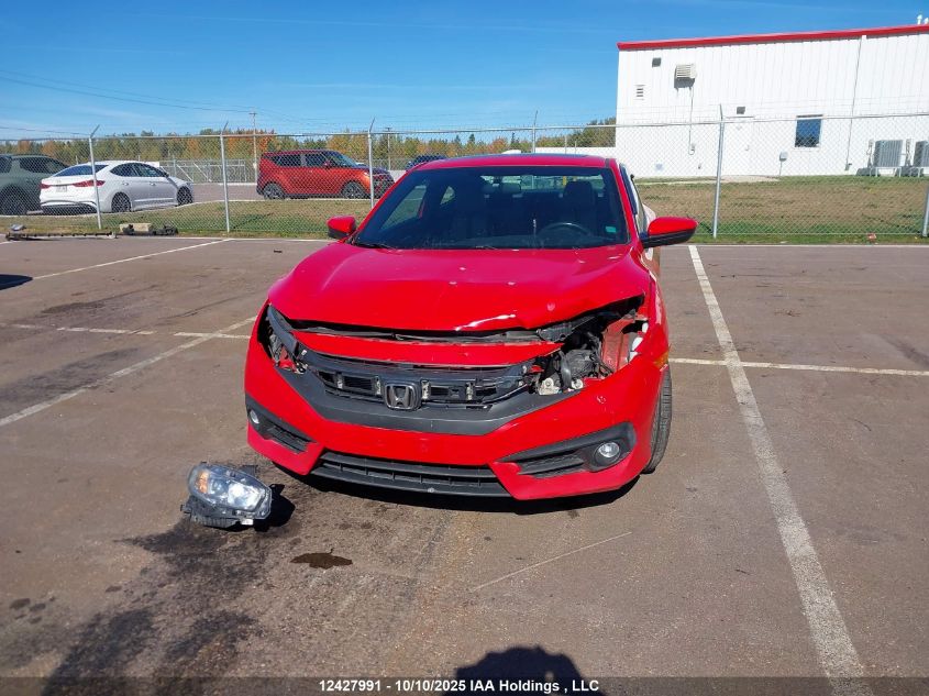 2016 Honda Civic Ex VIN: 2HGFC3B37GH427581 Lot: 12427991