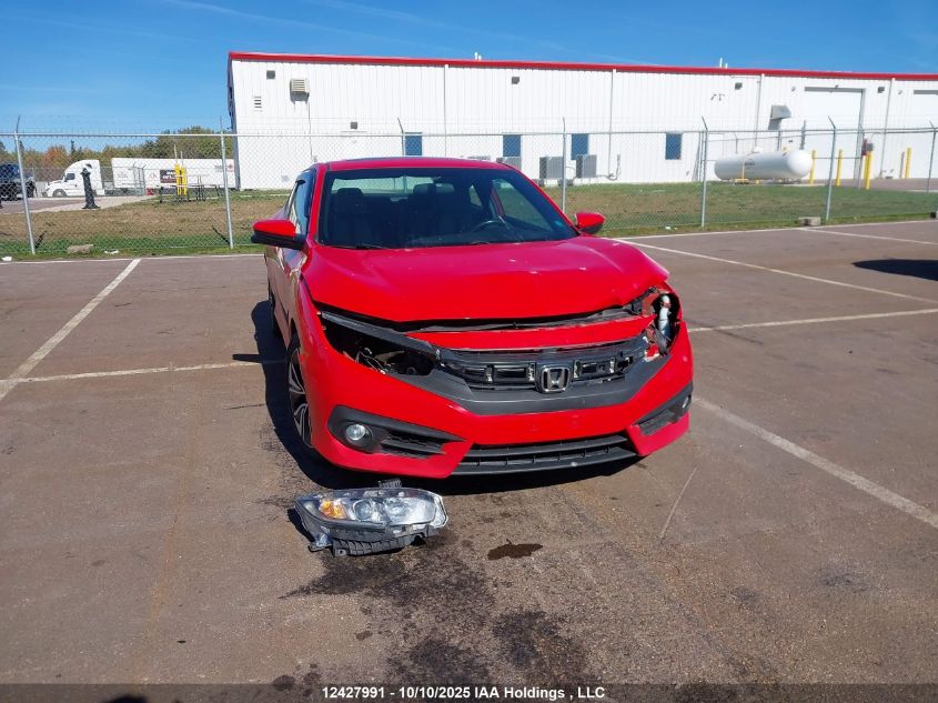 2016 Honda Civic Ex VIN: 2HGFC3B37GH427581 Lot: 12427991