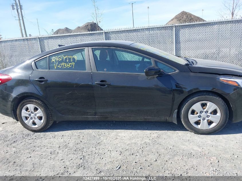 2017 Kia Forte Ex/Ex Luxury/Ex+/Lx/Lx+ VIN: 3KPFL4A70HE093609 Lot: 12427999