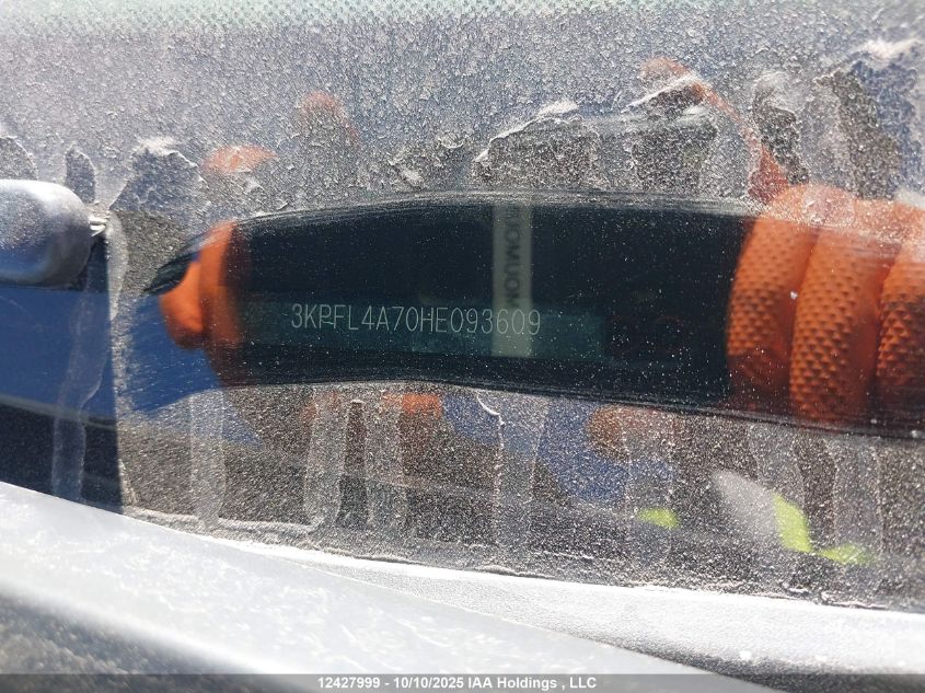2017 Kia Forte Ex/Ex Luxury/Ex+/Lx/Lx+ VIN: 3KPFL4A70HE093609 Lot: 12427999