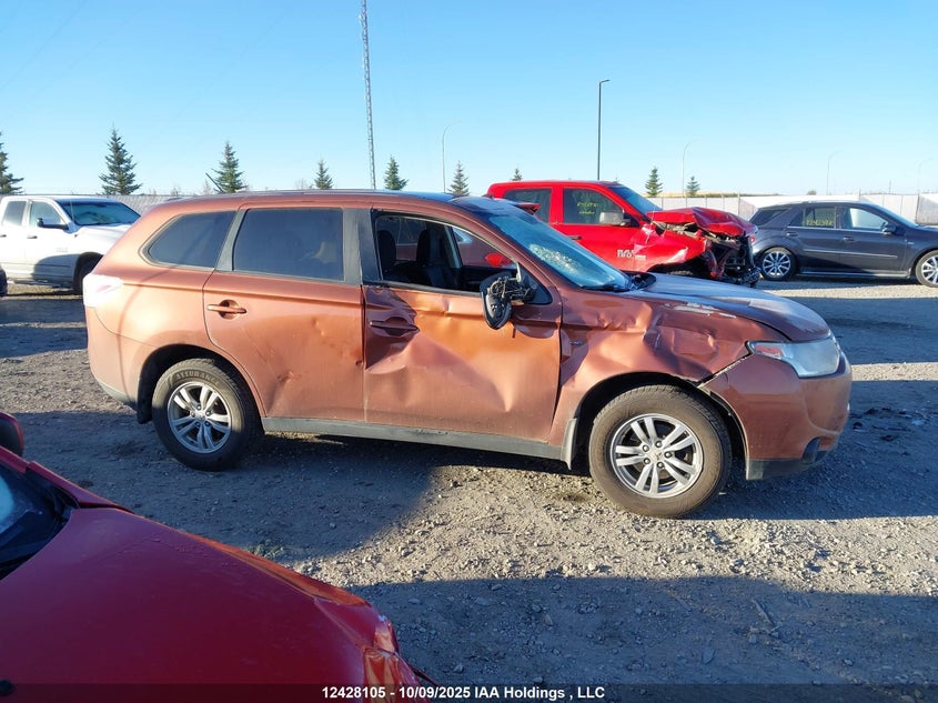 2014 Mitsubishi Outlander Se VIN: JA4JZ3AX0EZ605219 Lot: 12428105