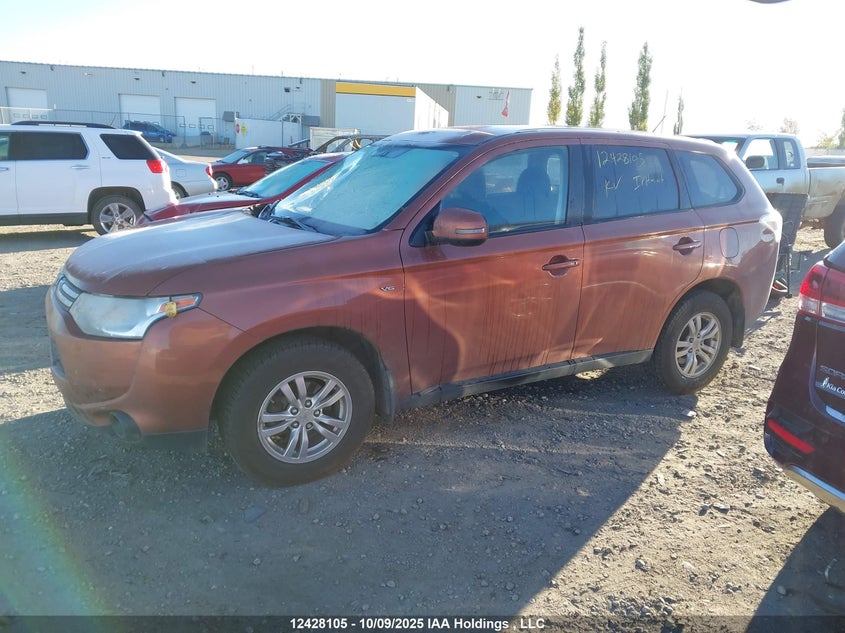 2014 Mitsubishi Outlander Se VIN: JA4JZ3AX0EZ605219 Lot: 12428105