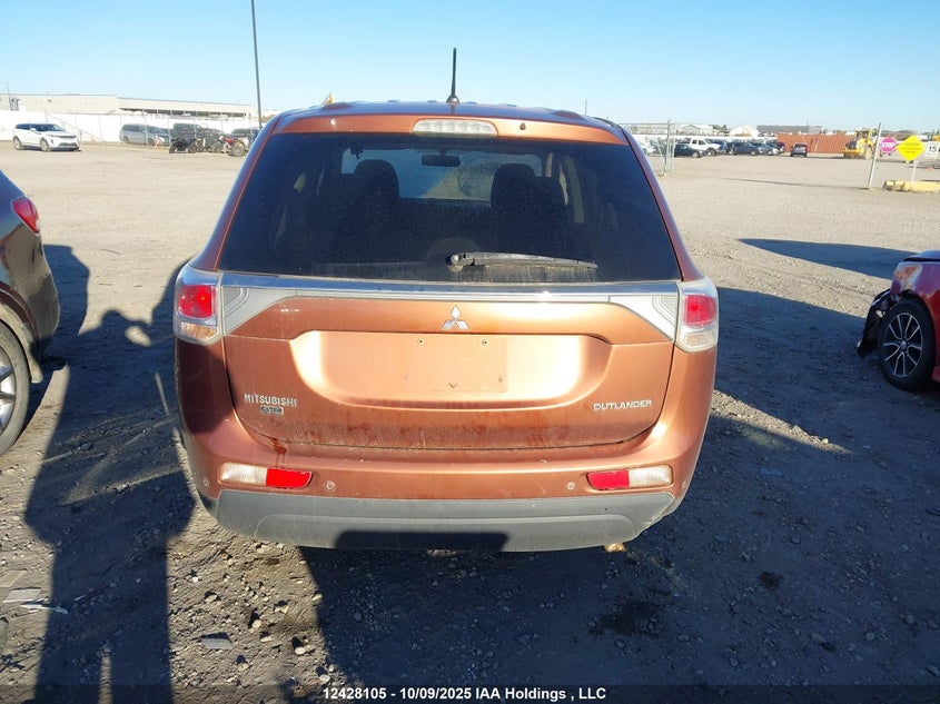 2014 Mitsubishi Outlander Se VIN: JA4JZ3AX0EZ605219 Lot: 12428105