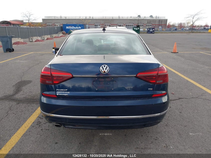 2018 Volkswagen Passat VIN: 1VWEA7A35JC046778 Lot: 12428132