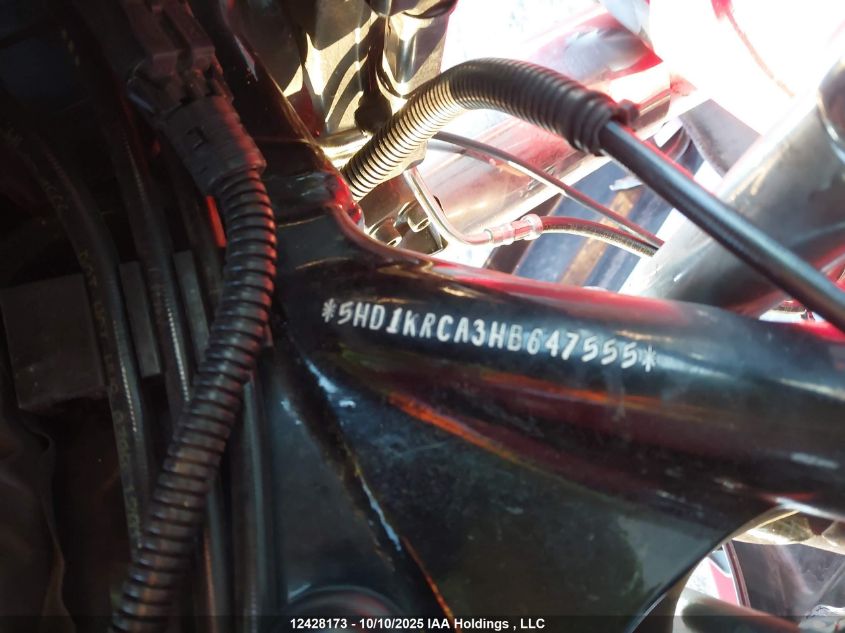 2017 Harley-Davidson Flhxs Street Glide Special VIN: 5HD1KRCA3HB647555 Lot: 12428173