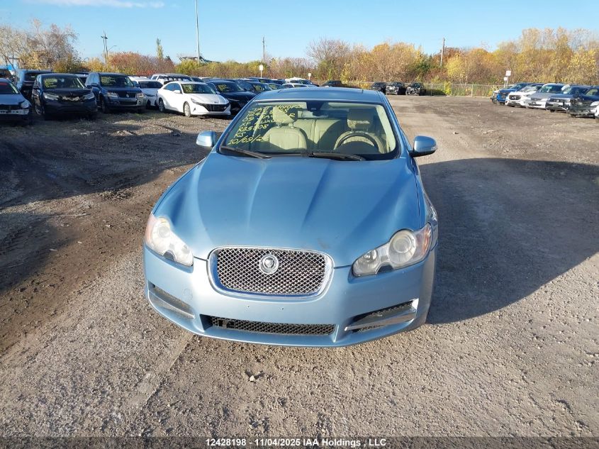 2009 Jaguar Xf Luxury VIN: SAJXA05B19HR35808 Lot: 12428198
