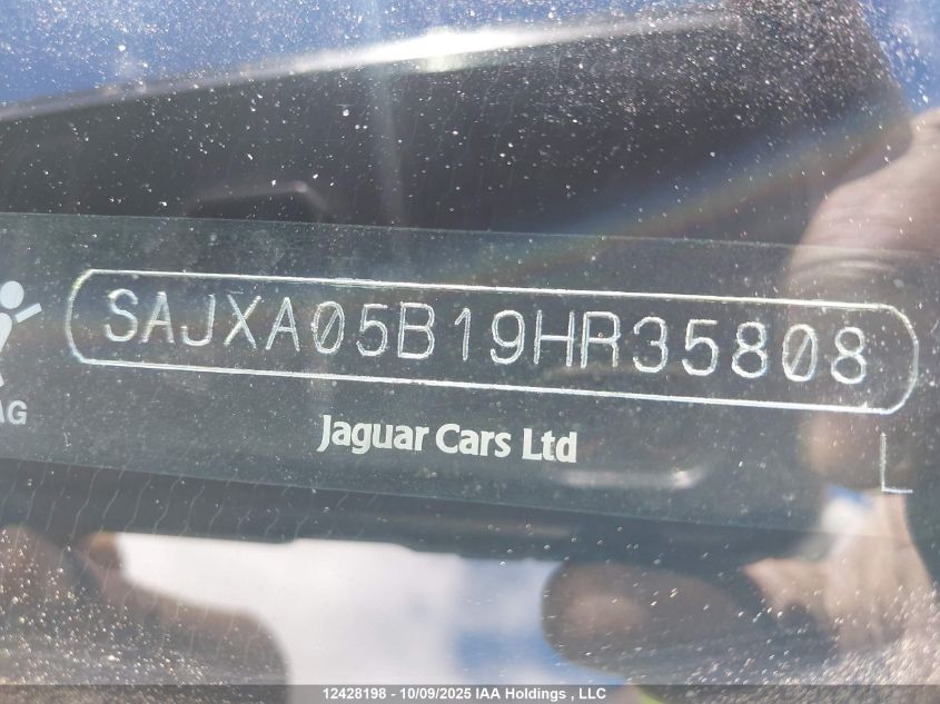 2009 Jaguar Xf Luxury VIN: SAJXA05B19HR35808 Lot: 12428198