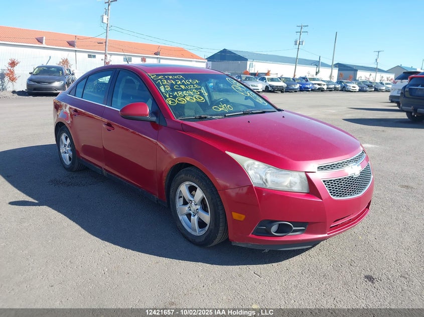 1G1PG5SC7C7186493 2012 Chevrolet Cruze Lt Turbo auction photo 1