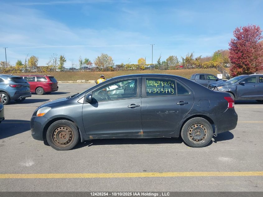 2010 Toyota Yaris VIN: JTDBT9K32A1355713 Lot: 12428254