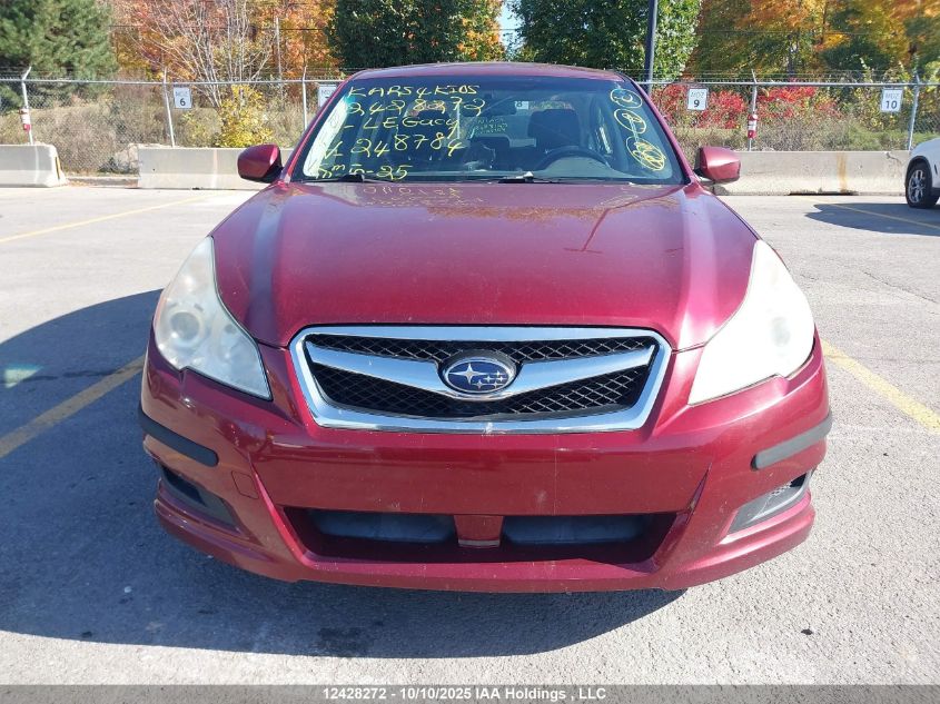 2011 Subaru Legacy 2.5I Premium VIN: 4S3BMGB63B3248784 Lot: 12428272