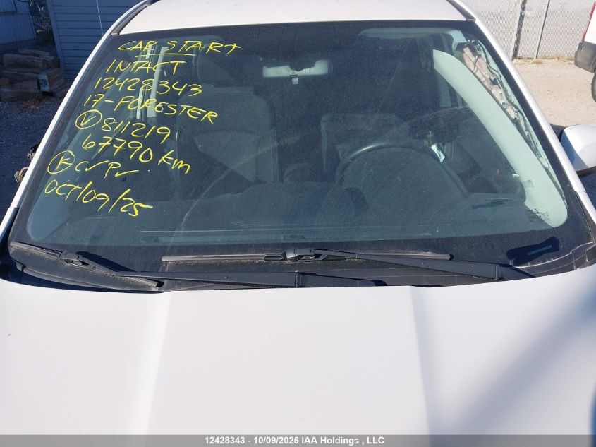 2017 Subaru Forester 2.5I Premium VIN: JF2SJEDC9HH811219 Lot: 12428343