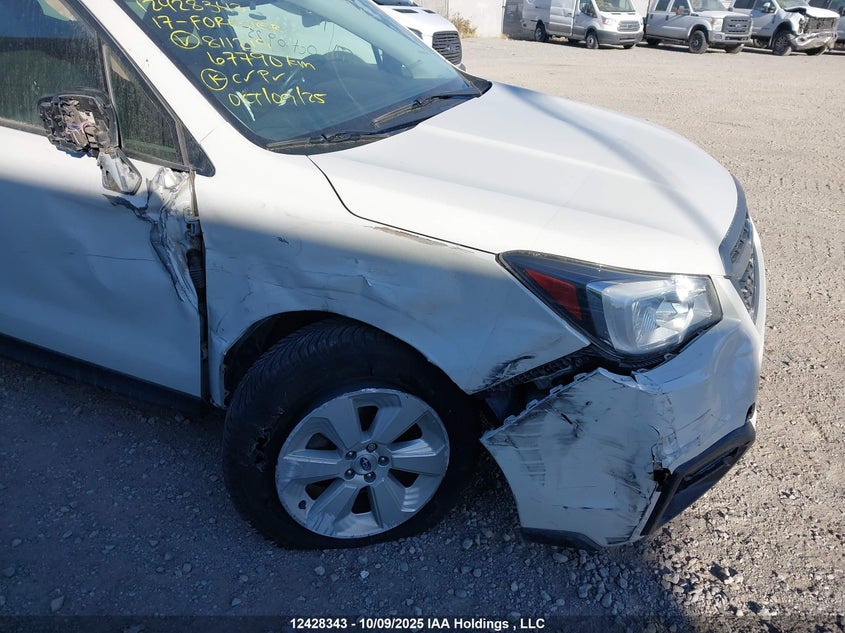 2017 Subaru Forester 2.5I Premium VIN: JF2SJEDC9HH811219 Lot: 12428343