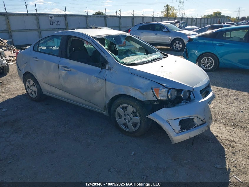 1G1JA5EH2C4103181 2012 Chevrolet Sonic Ls auction photo 1