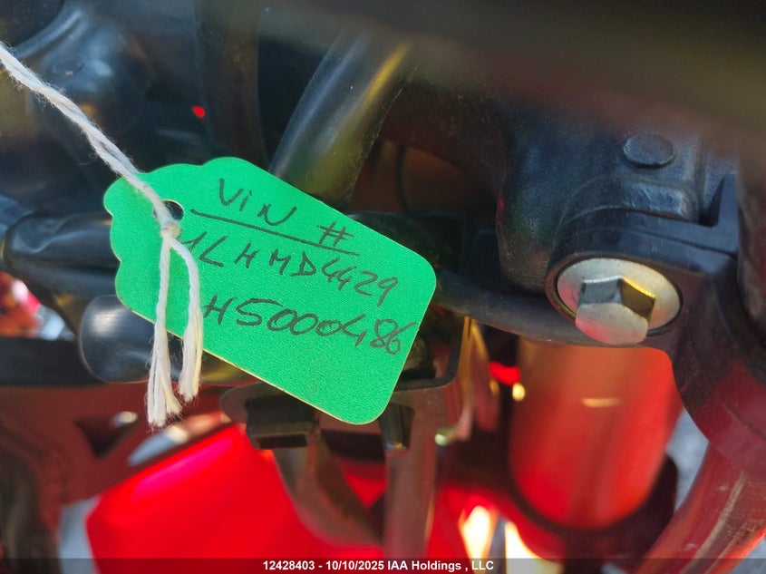 MLHMD4429H5000485 2017 HONDA CRF250X photo no. 10