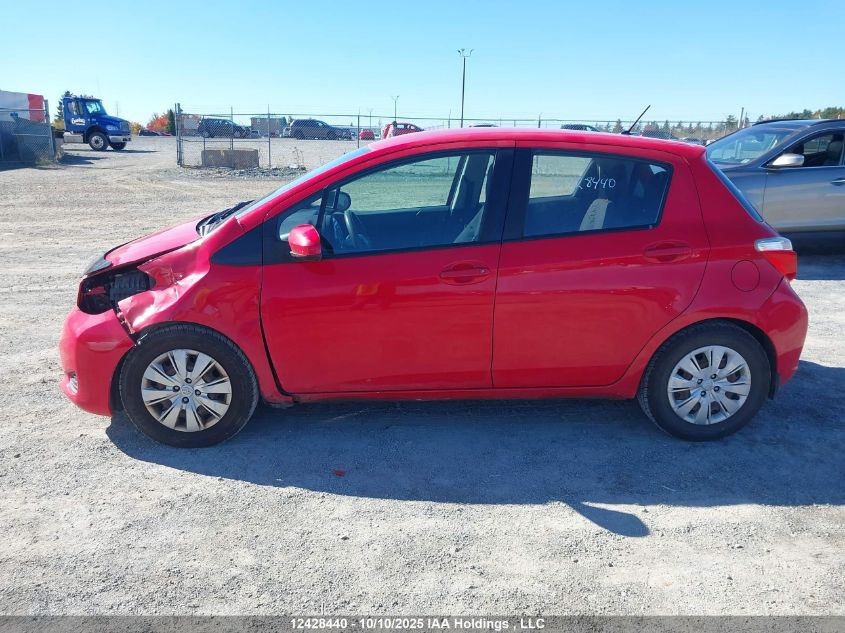 2014 Toyota Yaris Le VIN: VNKKTUD3XEA013181 Lot: 12428440