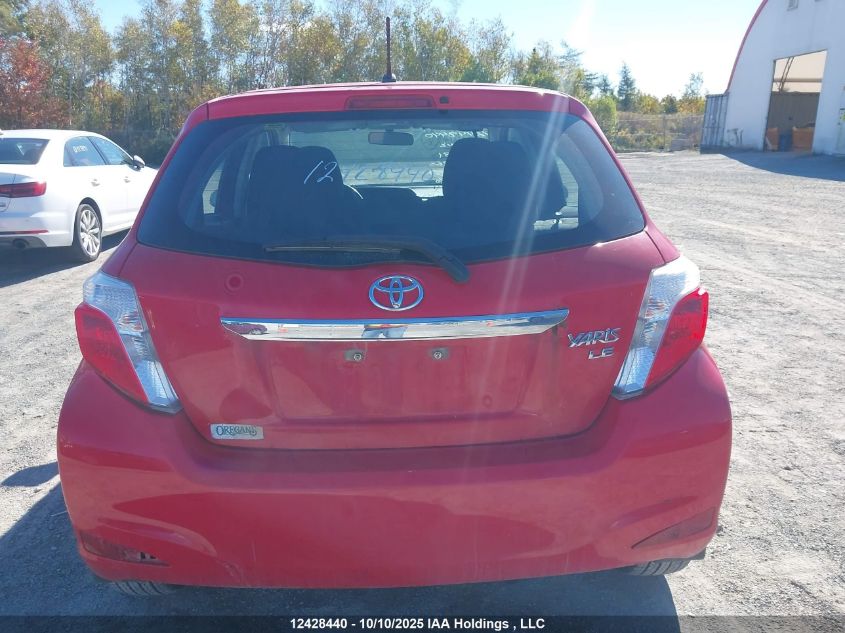 2014 Toyota Yaris Le VIN: VNKKTUD3XEA013181 Lot: 12428440