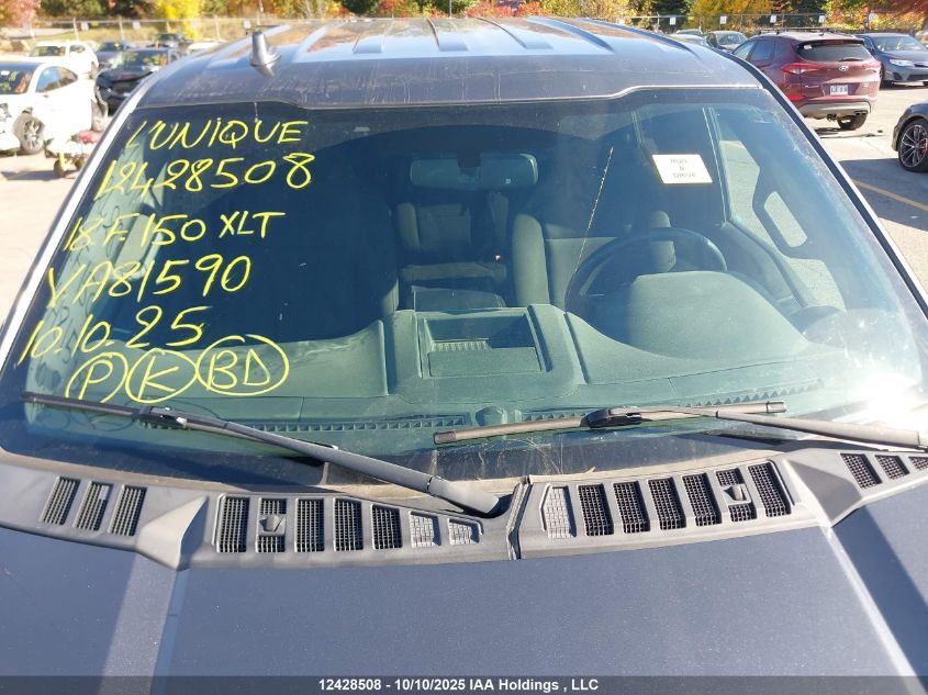 2018 Ford F-150 Xlt VIN: 1FTFW1EG6JFA81590 Lot: 12428508