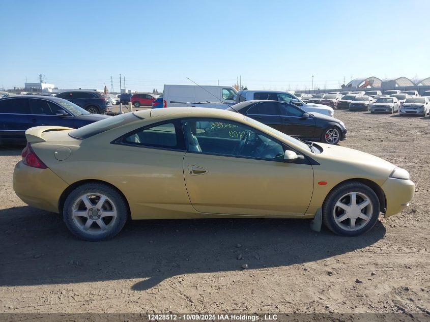 2000 Mercury Cougar V6 VIN: 1ZWFT61L4Y5619933 Lot: 12428512