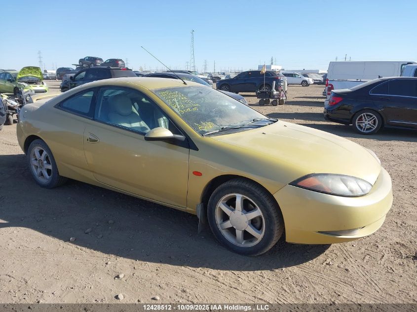 2000 Mercury Cougar V6 VIN: 1ZWFT61L4Y5619933 Lot: 12428512