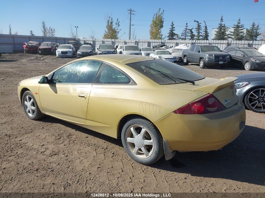 2000 Mercury Cougar V6 VIN: 1ZWFT61L4Y5619933 Lot: 12428512
