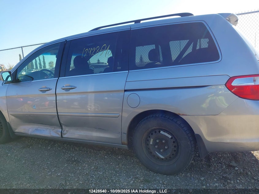 2005 Honda Odyssey Ex-L VIN: 5FNRL38635B505063 Lot: 12428540