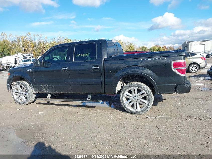 2014 Ford F-150 Limited VIN: 1FTFW1E61EFB12998 Lot: 12428577