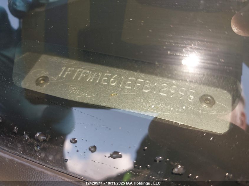 2014 Ford F-150 Limited VIN: 1FTFW1E61EFB12998 Lot: 12428577