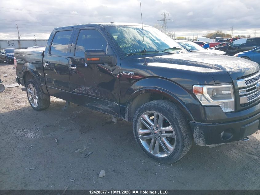 2014 Ford F-150 Limited VIN: 1FTFW1E61EFB12998 Lot: 12428577