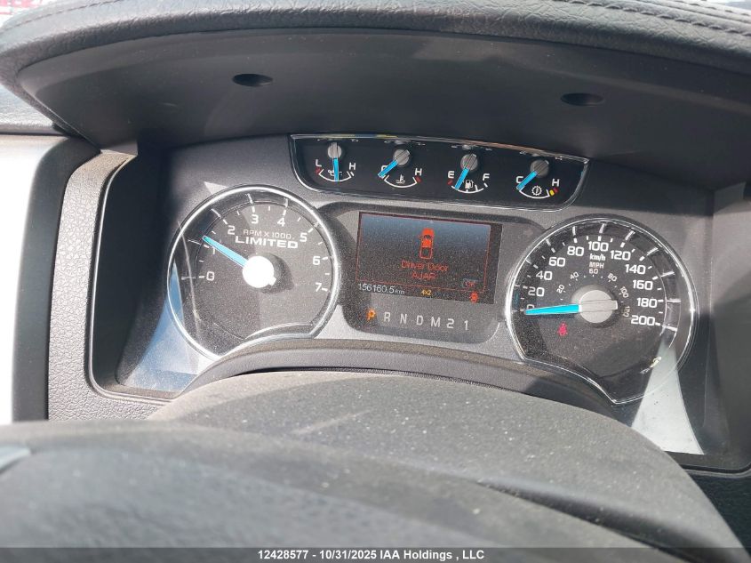 2014 Ford F-150 Limited VIN: 1FTFW1E61EFB12998 Lot: 12428577