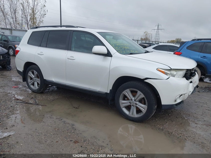 5TDBK3EHXCS156115 2012 Toyota Highlander Se auction photo 1