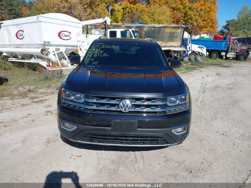 2019 Volkswagen Atlas Sel Premium VIN: 1V2NR2CA3KC548960 Lot: 12428646