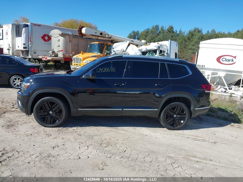 2019 Volkswagen Atlas Sel Premium VIN: 1V2NR2CA3KC548960 Lot: 12428646