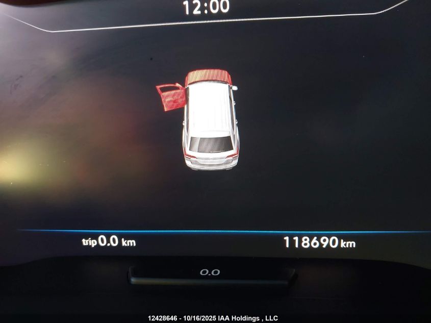 2019 Volkswagen Atlas Sel Premium VIN: 1V2NR2CA3KC548960 Lot: 12428646