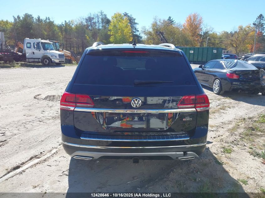 2019 Volkswagen Atlas Sel Premium VIN: 1V2NR2CA3KC548960 Lot: 12428646