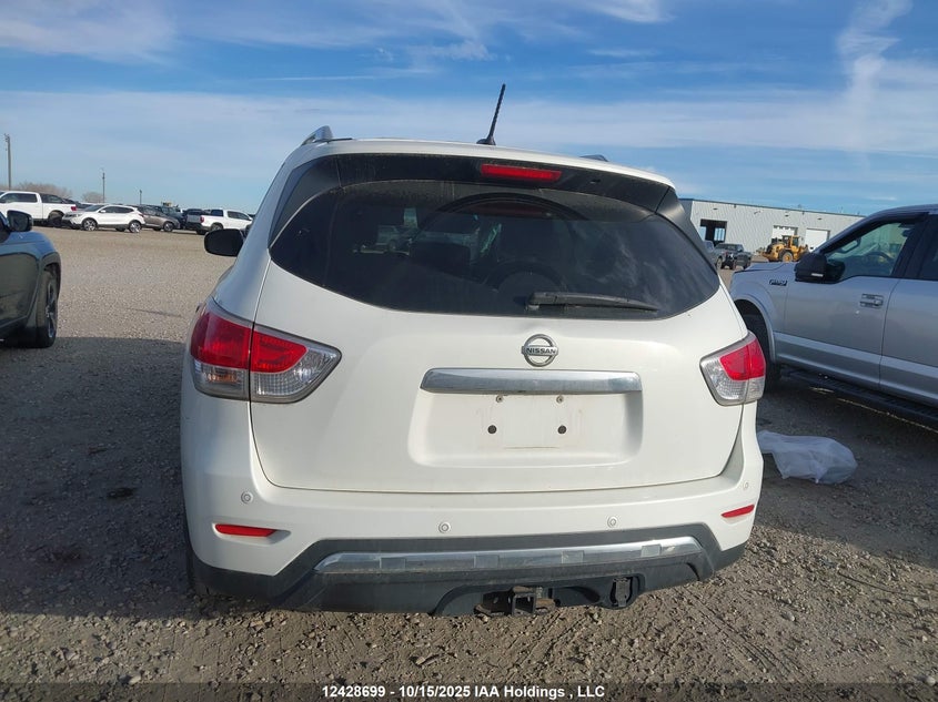 2013 Nissan Pathfinder S/Sv/Sl/Platinum VIN: 5N1AR2MM0DC603811 Lot: 12428699