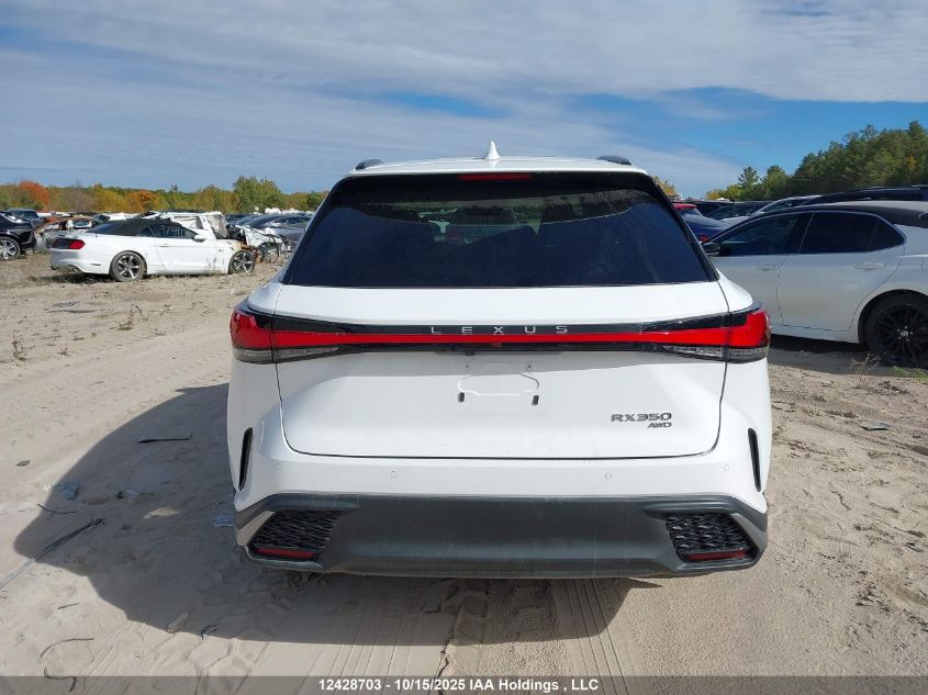 2024 Lexus Rx 350 Base/350 Premium/350 Premium Plus/350 Luxury/350 F Sport VIN: 2T2BAMCA1RC078397 Lot: 12428703