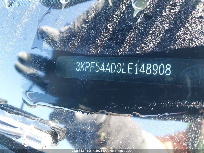 2020 Kia Forte Ex VIN: 3KPF54AD0LE148908 Lot: 12428753