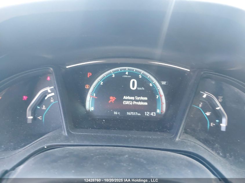 2018 Honda Civic Lx VIN: 2HGFC2F53JH019589 Lot: 12428760