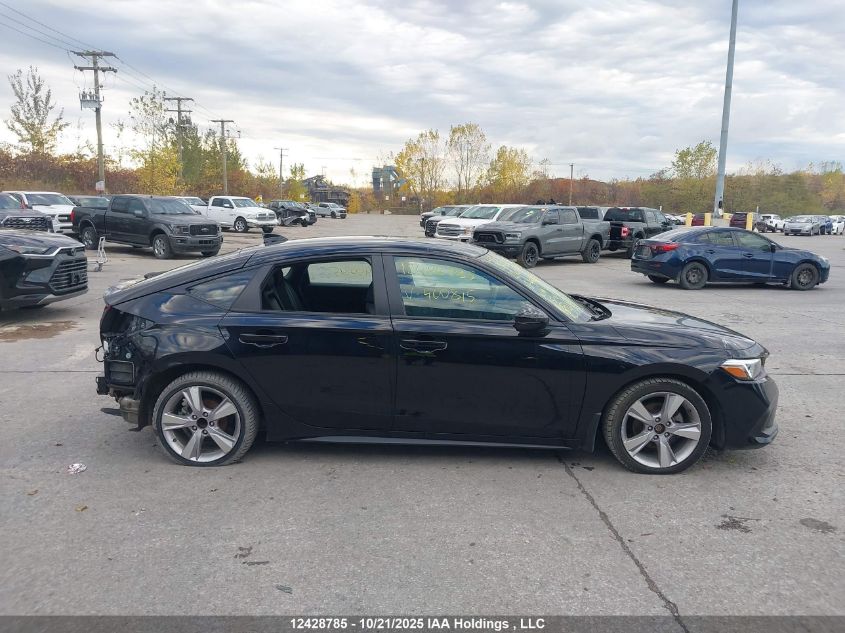 2022 Honda Civic Sport Touring VIN: 19XFL1H85NE400815 Lot: 12428785