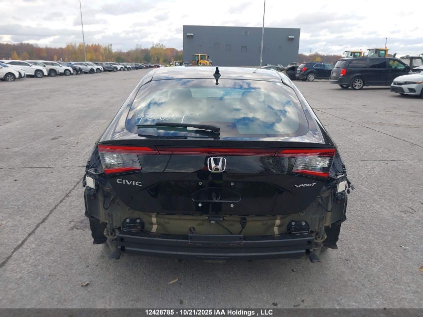 2022 Honda Civic Sport Touring VIN: 19XFL1H85NE400815 Lot: 12428785