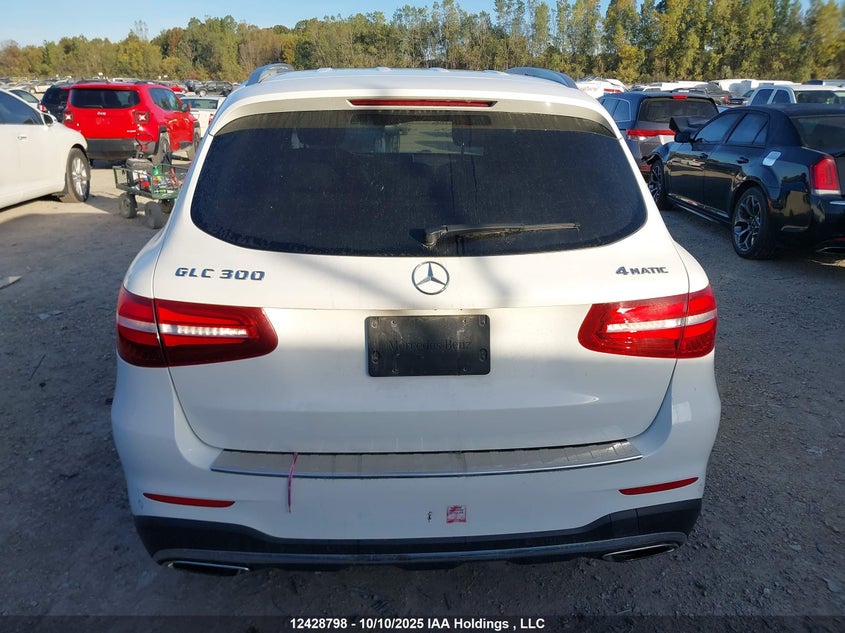 2016 Mercedes-Benz Glc 300 4Matic VIN: WDC0G4KBXGF044039 Lot: 12428798