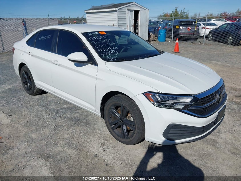 3VWEM7BU0NM002304 2022 Volkswagen Jetta Comfortline auction photo 1